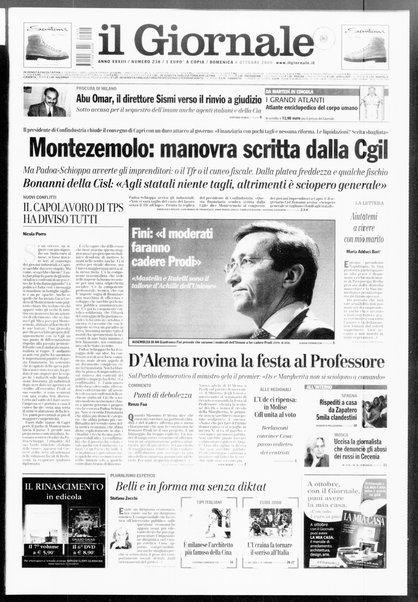 Il giornale : quotidiano del mattino